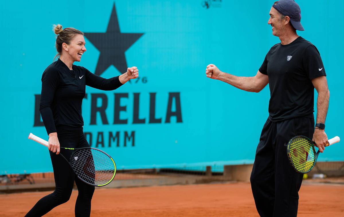 Simona Halep Darren Cahill | Konec sodelovanja med Simono Halep in Darrenom Cahillom.  | Foto Guliverimage