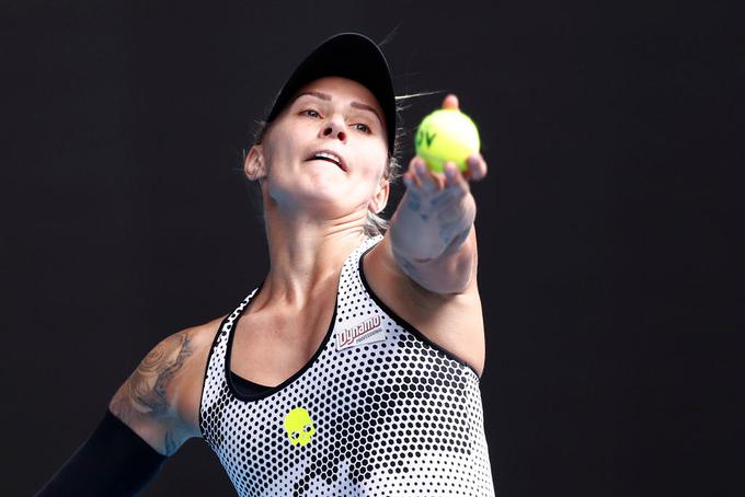 Polona Hercog ni imela pravih možnosti proti prvi igralki sveta. | Foto: Gulliver/Getty Images