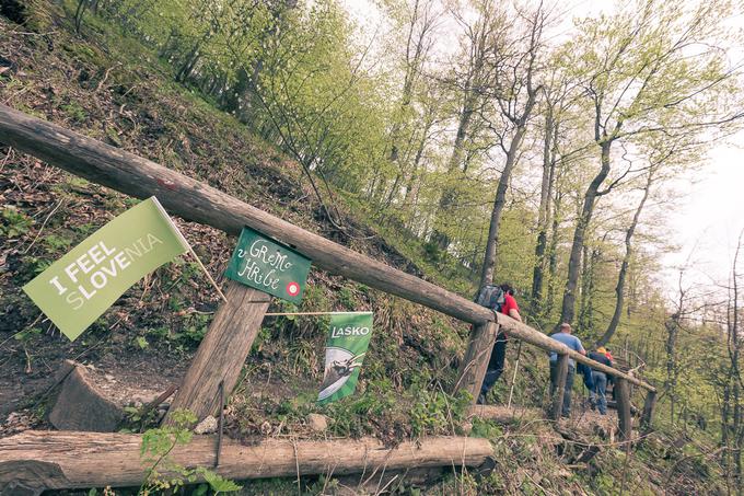 Večina pohodnikov se na Mrzlico poda peš. | Foto: Sebastian Plavec