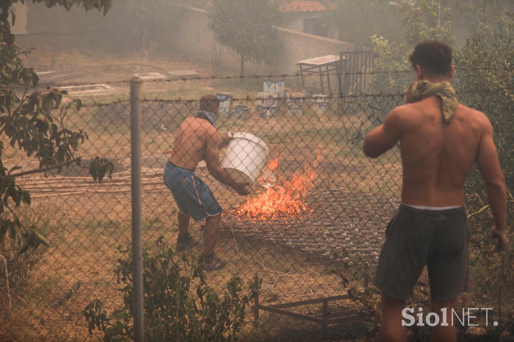 Grčija požari