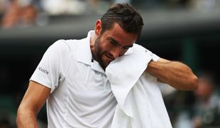 Čilić dan prej dvobojem odpovedal nastop v Wimbledonu