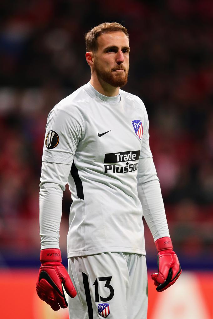 Jan Oblak spet ni prejel gola. | Foto: Getty Images