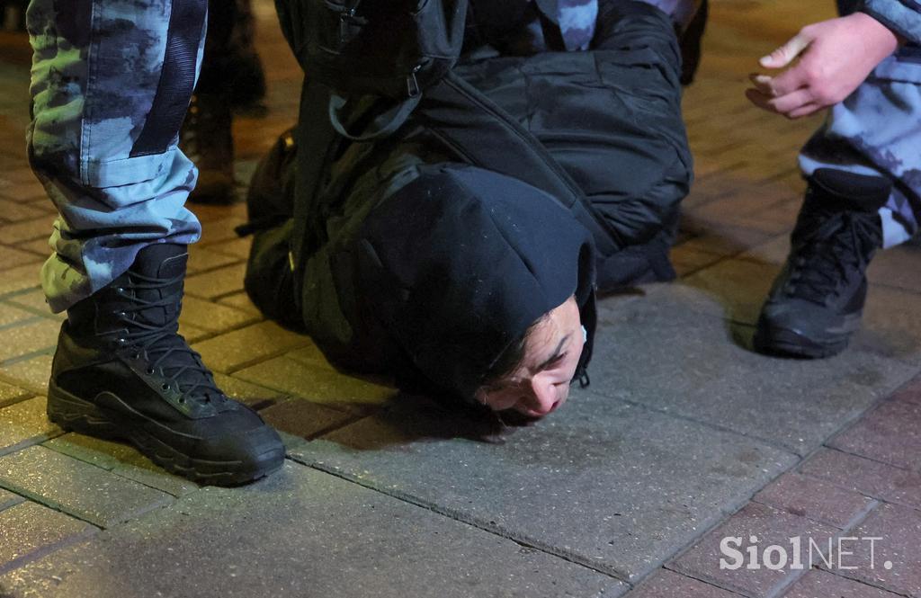 Protesti v Rusiji proti mobilizaciji