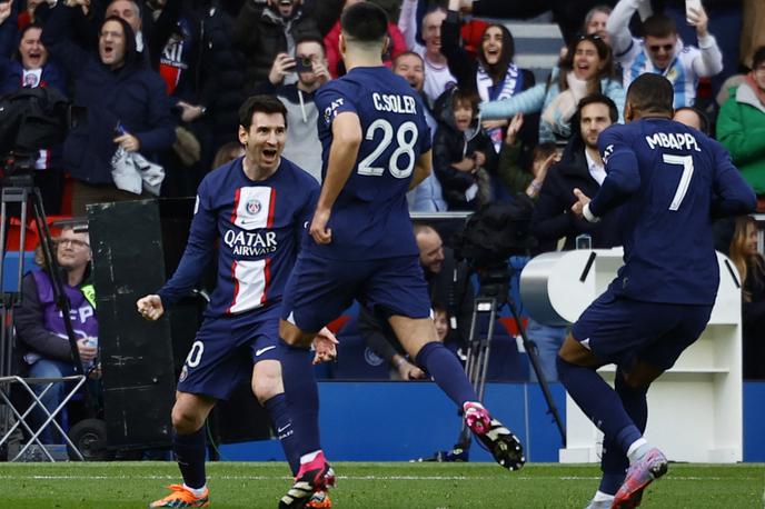 PSG Lionel Messi | PSG je s 4:3 prišel do zmage. | Foto Reuters