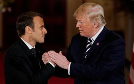 Trump in Macron