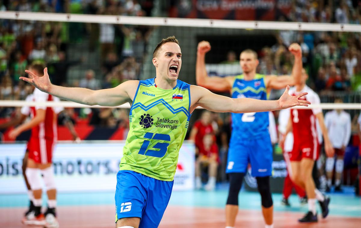 EuroVolley 2019: Slovenija - Poljska | Jani Kovačič je prepričan, da je Slovenija pokazala, da je boljša od velike Poljske. | Foto Matic Klanšek Velej/Sportida