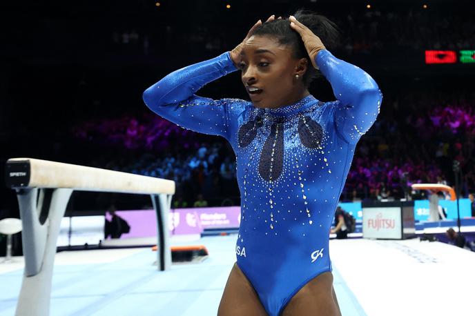 Simone Biles | Simone Biles je letošnjo sezono začela z impresivno zmago na sobotnem turnirju ameriške gimnastike. | Foto Reuters