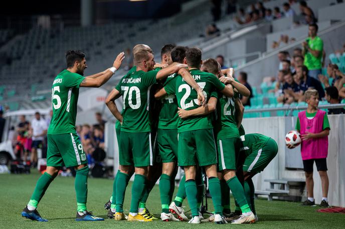 Olimpija : HJK | Olimpija je dočakala prvo zmago pod vodstvom Aleksandra Linte. | Foto Urban Urbanc/Sportida