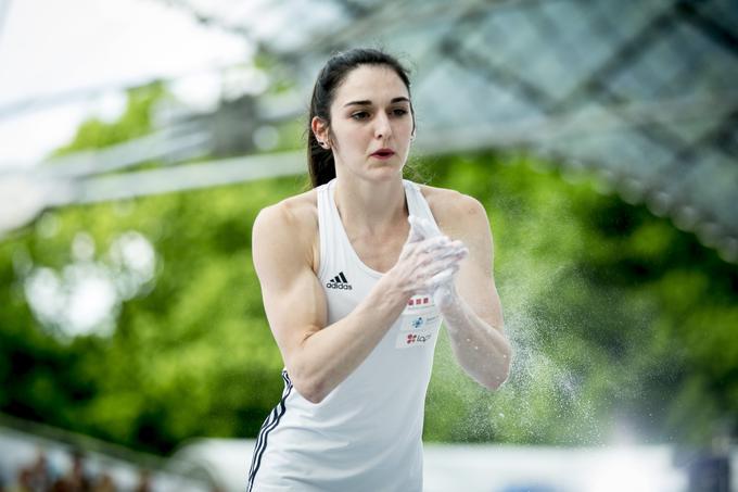 Mia Krampl še lovi olimpijsko normo. | Foto: Ana Kovač