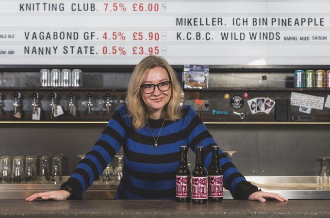 Sarah Warman, direktorica marketinga v pivovarni BrewDog | Foto: Cover Images