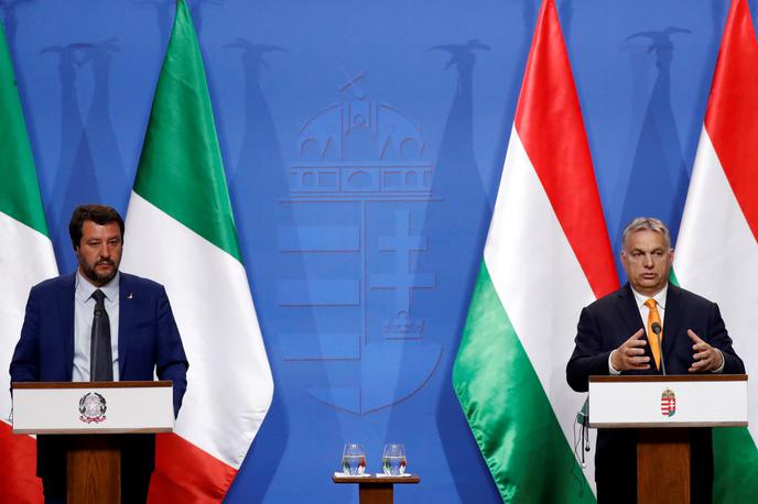 orban in salvini | Foto Reuters