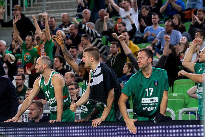 Cedevita Olimpija - Brescia | Cedevita Olimpija je z zmago proti Brescii ohranila možnosti za napredovanje v drugi del Eurocupa. | Foto Vid Ponikvar