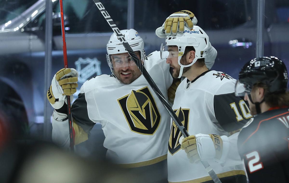 Golden Knights | Zlati vitezi so v gosteh proti Anaheim Ducks zmagali s 5:2. To je njihova šesta zmaga zapored. | Foto Guliverimage