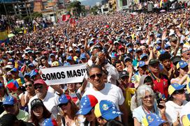 Venezuela Caracas protesti Maduro Guaido