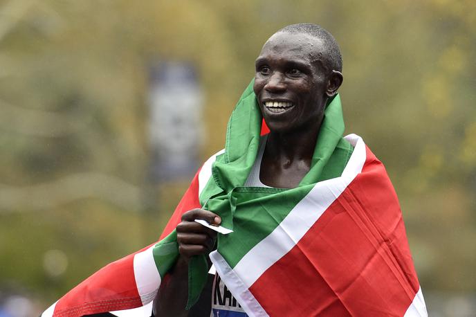 Geoffrey Kamworor | Geoffrey Kamworor je novi svetovni rekorder v polmaratonu. | Foto Reuters