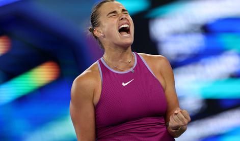 Konec za lansko finalistko, Sabalenka zanesljivo napredovala