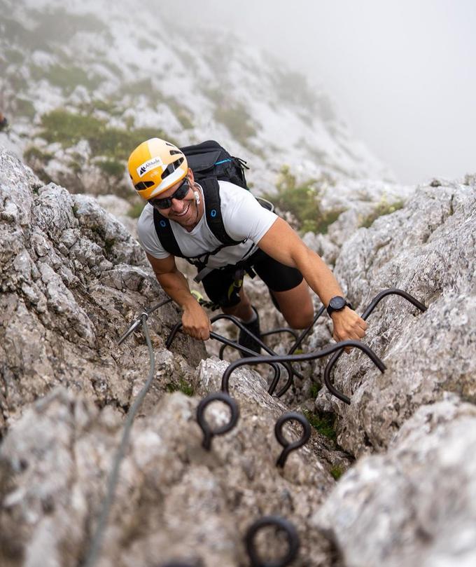 Jan Kovačič uživa v športno adrenalinskih podvigih. | Foto: Instagram & Imdb