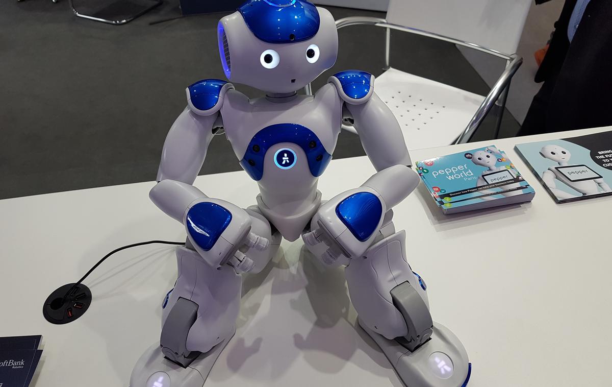 robot, CeBIT 2017 | Foto Srdjan Cvjetović