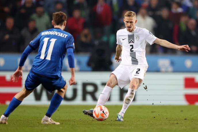 Žan Karničnik Slovenija Kazahstan | Žan Karničnik v intervjuju o reprezentanci, Euru 2024, Celju, Ludogorcu in še čem. | Foto www.alesfevzer.com