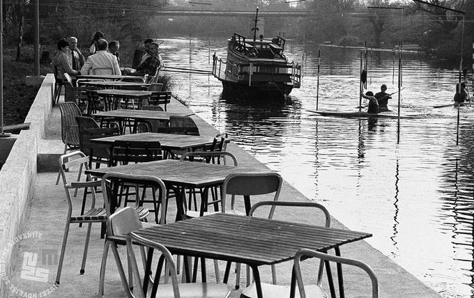 Pomol na Ljubljanici, leta 1983. | Foto: 