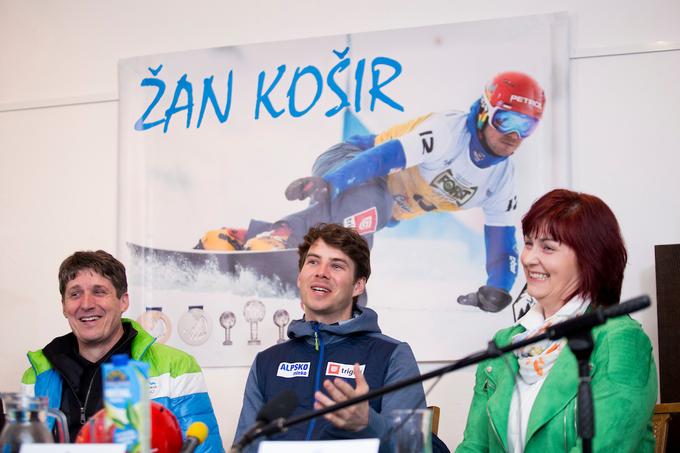 Še pred tem pa je svoj pogled na pretekle olimpijske igre strnil na novinarski konferenci. | Foto: Urban Urbanc/Sportida