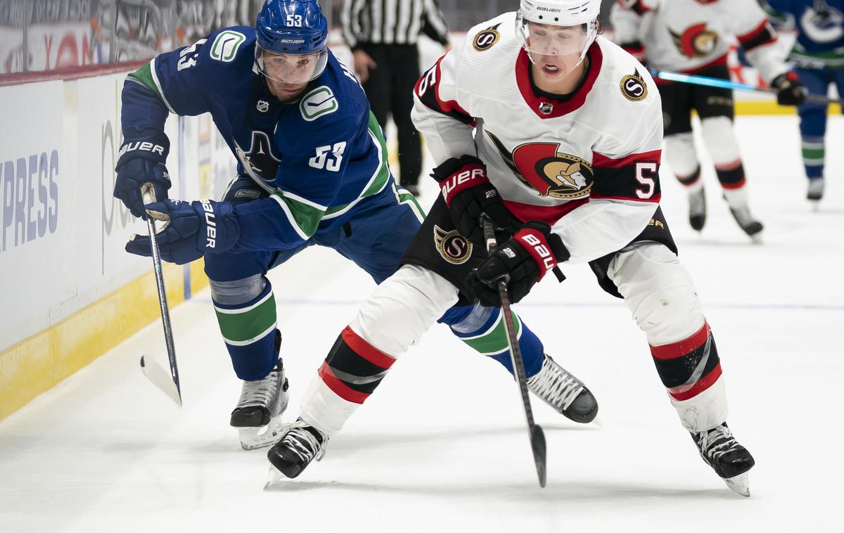 Vancouver Canucks Ottawa Senators | Vancouver je še drugič visoko odpravil Ottawo. | Foto Guliverimage