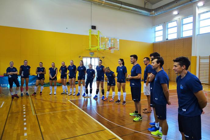 GEN-I Volley | "O ciljih v Evropi je težko govoriti, saj ima že naš prvi nasprotnik zelo dobro ekipo, ki je primerljiva z mariborsko." | Foto Odbojkarski klub Nova Gorica