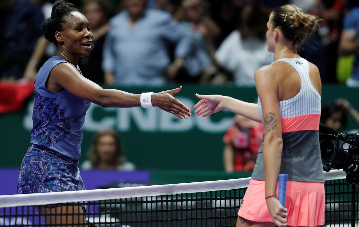 Pliškova vs Venus williams | Foto Reuters