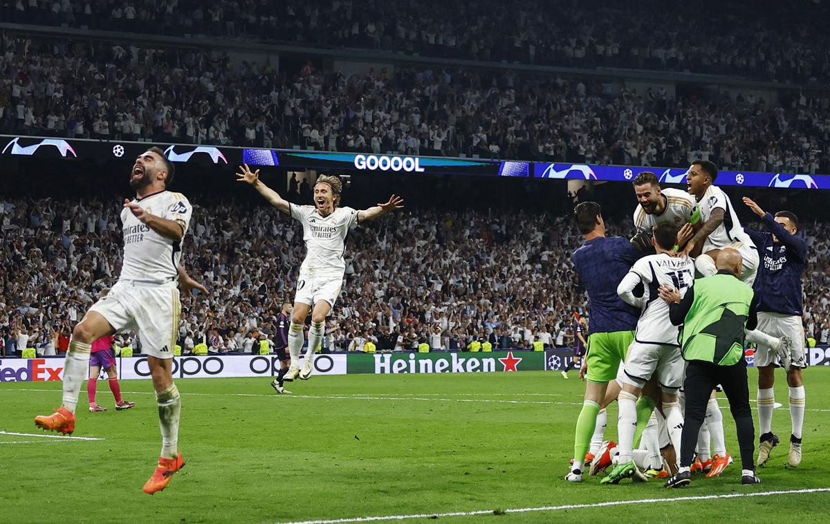 Real Bayern | Veselje nogometašev Reala po preboju v finale lige prvakov | Foto Reuters