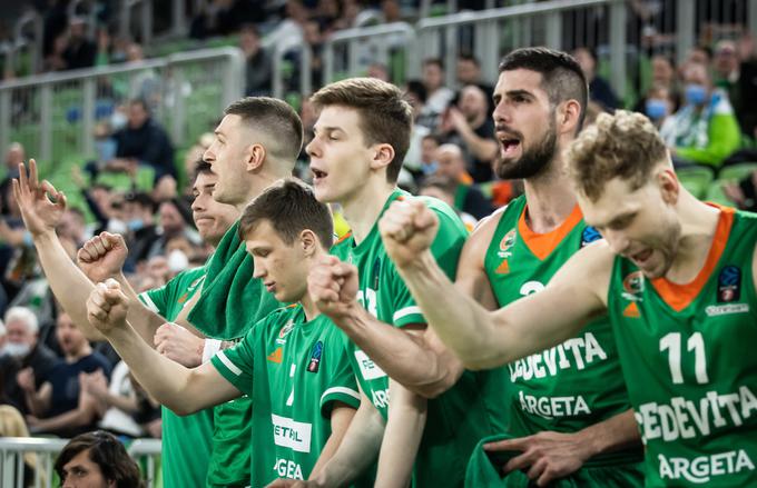 Cedevita Olimpija Promitheas | Foto: Vid Ponikvar/Sportida