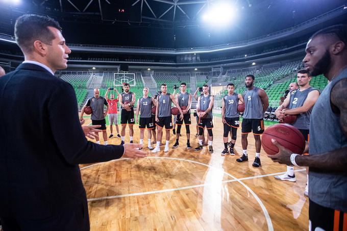 Ekipa Cedevite Olimpije. | Foto: Grega Valančič/Sportida