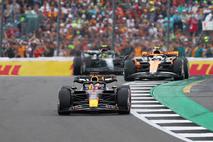 Silverstone Max Verstappen Lando Norris