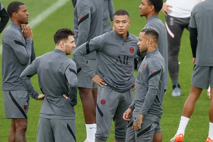 PSG, Neymar, Kylian Mbappe, Lionel Messi | Lionel Messi naj bi v dresu PSG prvič zaigral na Parku princev tudi v ligi prvakov. | Foto Guliverimage