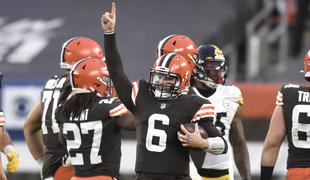 Cleveland Browns po 18 letih znova v končnici lige NFL