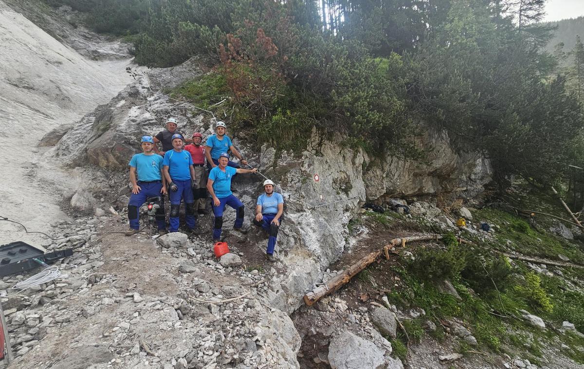 markacisti obnova poti na Malo Peco | Foto OPP Koroška