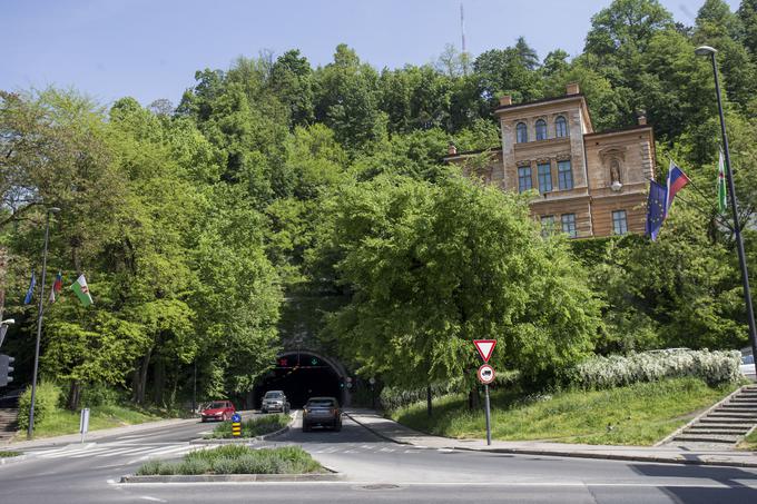 Predor na strani pod Samassovo vilo. | Foto: Urban Urbanc/Sportida