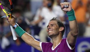 Nadal po Melbournu premagal Medvedjeva še v Mehiki