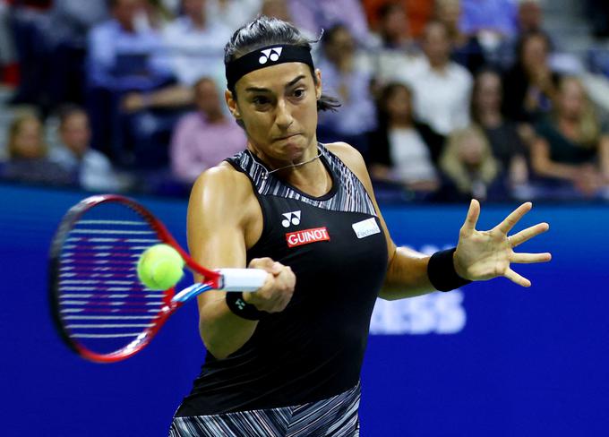 Caroline Garcia jeza zmago potrebovala eno uro in 39 minut. | Foto: Reuters