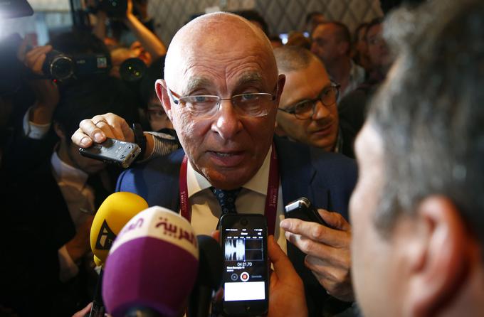 Nizozemec Michael van Praag je za zdaj Čeferinov edini uradni protikandidat. | Foto: 