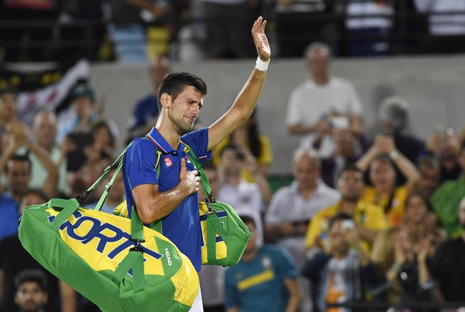 Po porazu na olimpijskih igrah je bil Novak Đoković hudo prizadet. | Foto: Guliverimage