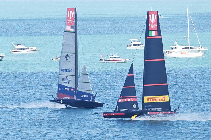 jadranje Luna Rossa | Luna Rossa v finalu izzivalcev za pokal Amerike. | Foto Guliverimage