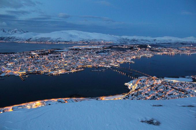 Tromso pozimi. | Foto: Osebni arhiv