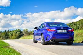 Lexus RC - fotogalerija testnega vozila