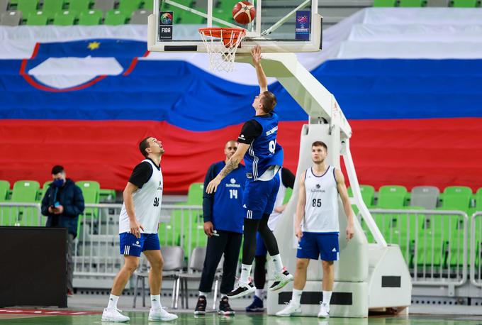 Trening Slovenije | Foto: Sportida