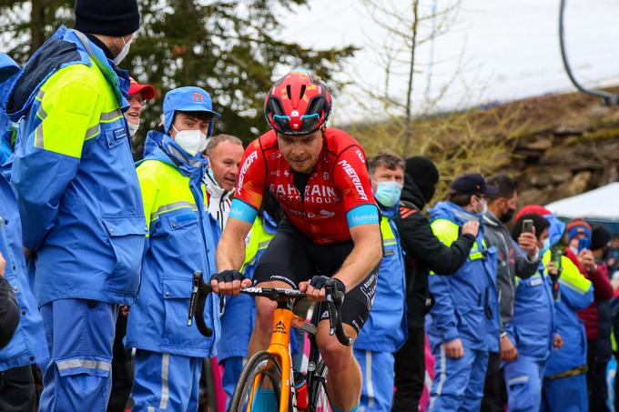 Na Dirki po Italiji leta 2021, etapa s ciljem na Zoncolanu, kjer je osvojil 2. mesto. | Foto: Guliverimage/Vladimir Fedorenko