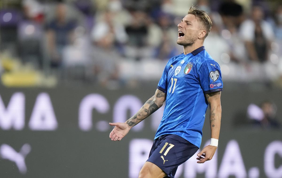 Ciro Immobile | Italija se bo na tekmah s Švico in Severno Irsko morala znajti brez Cira Immobileja. | Foto Guliverimage