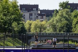 Trampolin na Ljubljanici