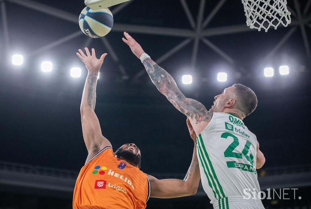 Finale DP v košarki (2. tekma): Cedevita Olimpija - Helios Suns