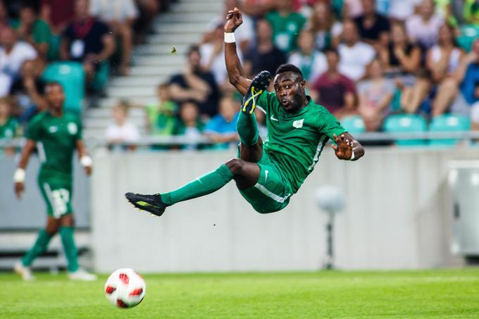 Kingsley Boateng se je poslovil od Ljubljane. | Foto: Grega Valančič/Sportida