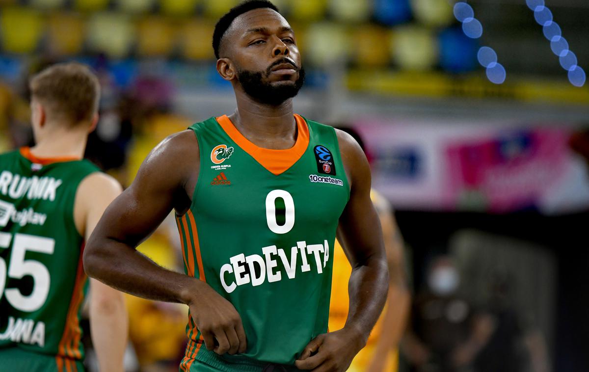 Jacob Pullen Cedevita Olimpija - Gran Canaria (Eurocup) | Jacob Pullen je bil s 27 točkami prvi mož zmage Cedevite Olimpije nad Gran Canario. | Foto KK Cedevita Olimpija